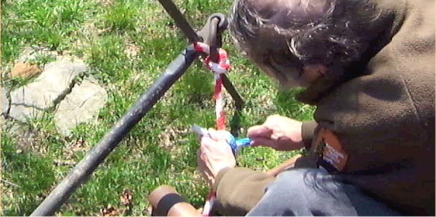 Magnus Hitch used as a Taut-Line Hitch